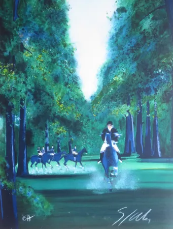 リトグラフ Spahn - 4 saisons album