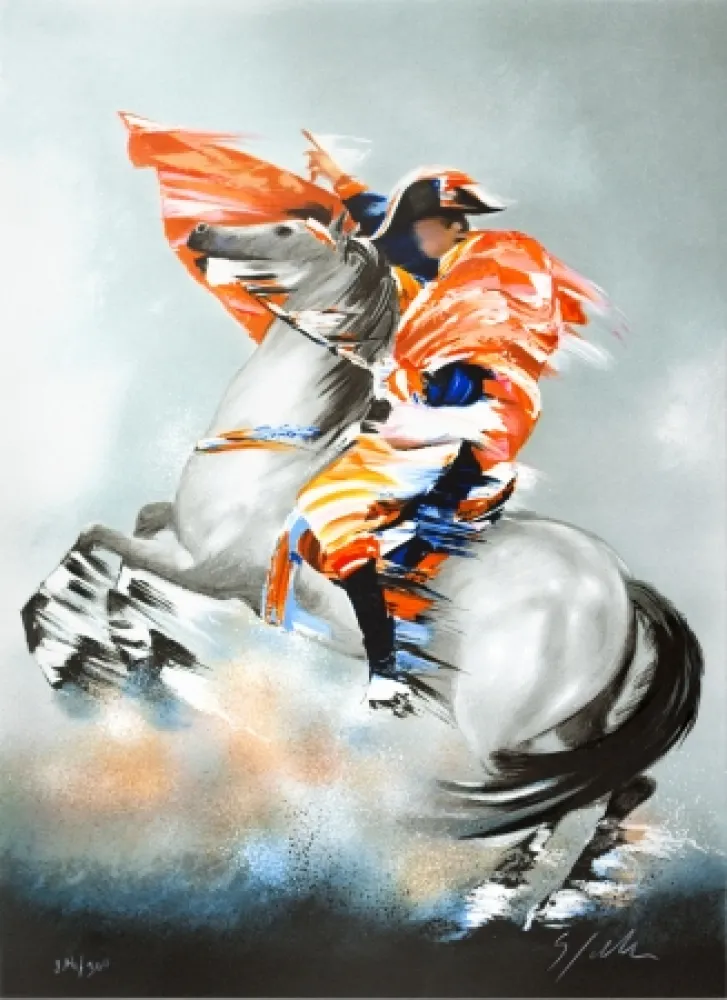 リトグラフ Spahn - Bonaparte