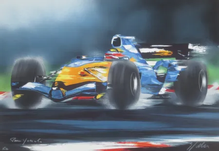 リトグラフ Spahn - Formule I