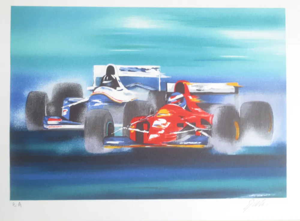 リトグラフ Spahn - Formule I