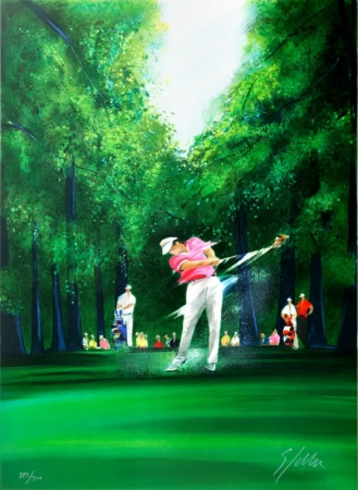 リトグラフ Spahn - Open de France