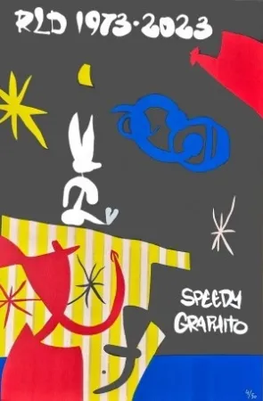 掲示 Speedy Graphito - Affiche 50 ans Atelier RLD