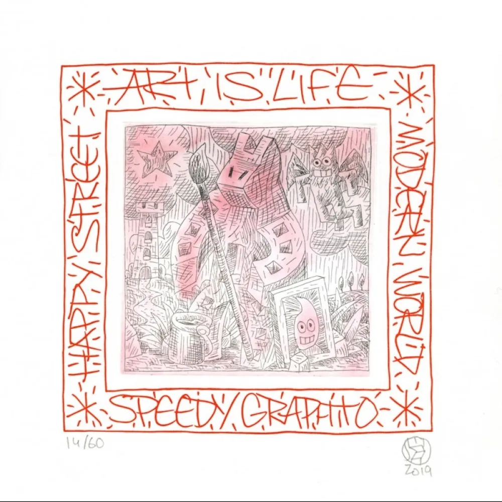 彫版 Speedy Graphito - LAPINTURE / ART IS LIFE