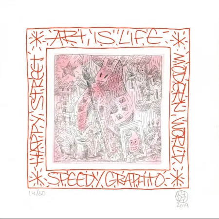 彫版 Speedy Graphito - LAPINTURE / ART IS LIFE