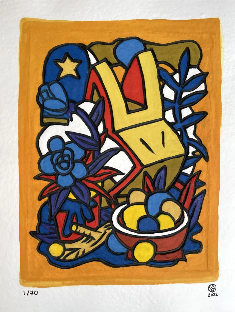 彫版 Speedy Graphito - Printemps