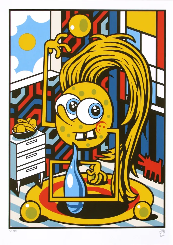 シルクスクリーン Speedy Graphito - Untitled