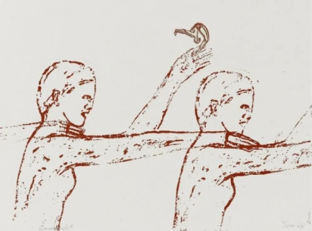 シルクスクリーン Spero - Somnambulist