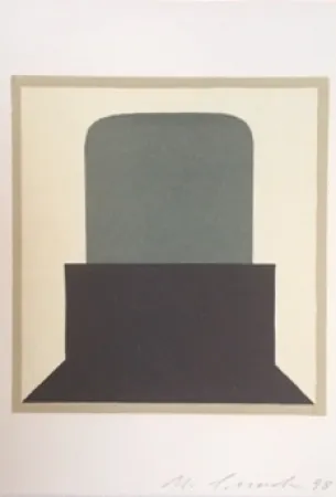 リノリウム彫版 Spescha - Sans titre