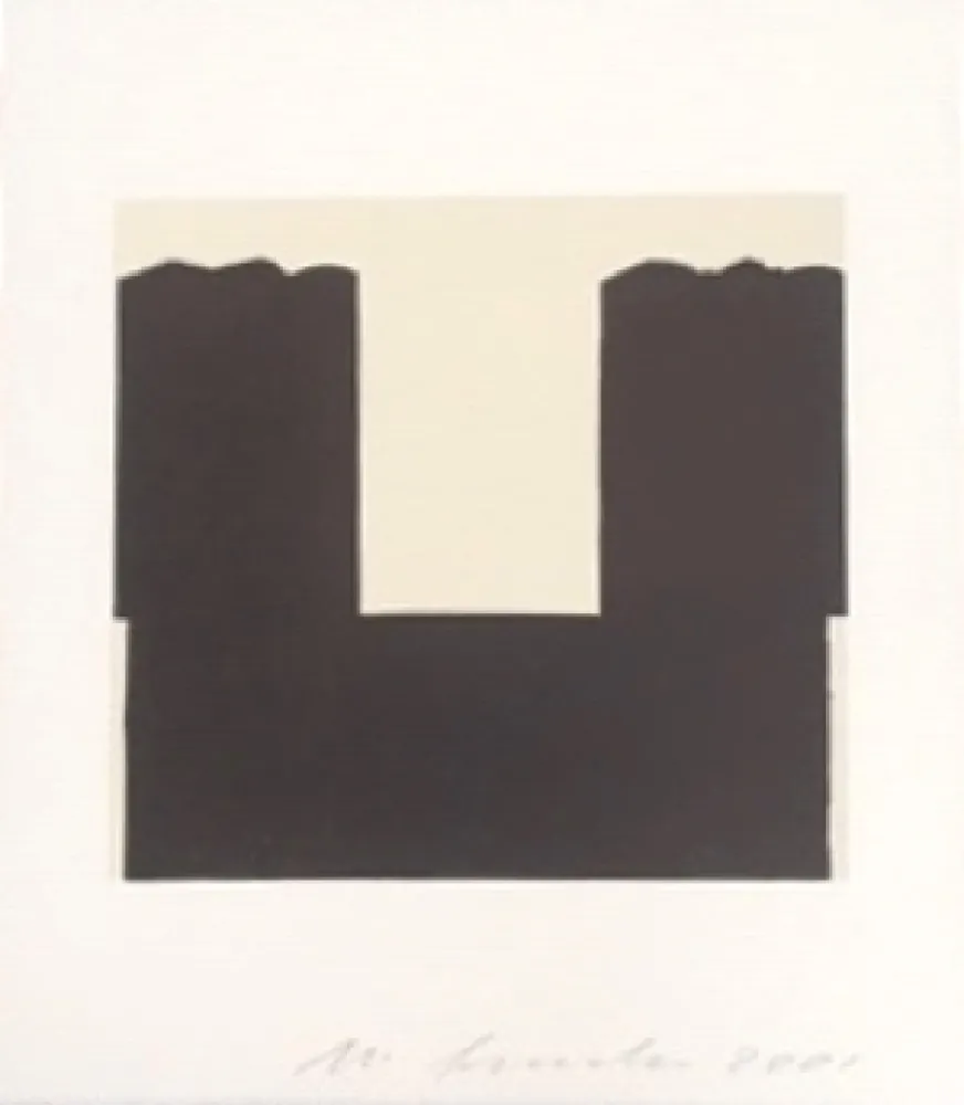 リノリウム彫版 Spescha - Sans titre