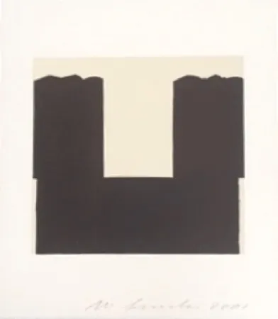 リノリウム彫版 Spescha - Sans titre