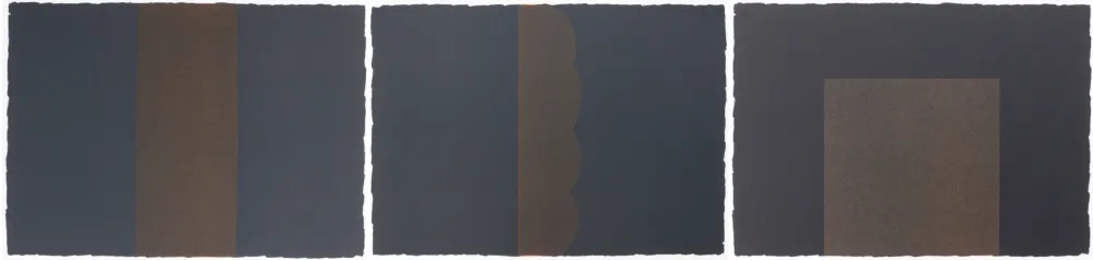 リトグラフ Spescha - Sans titre - triptyque