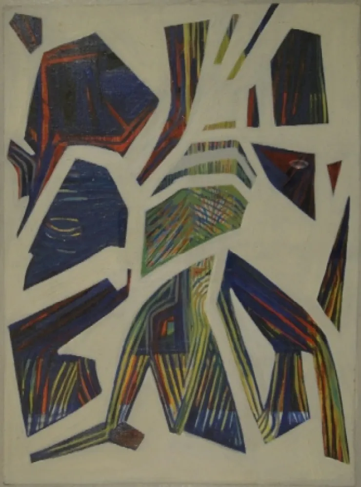 モノタイプ Spiller - Abstrakte Komposition