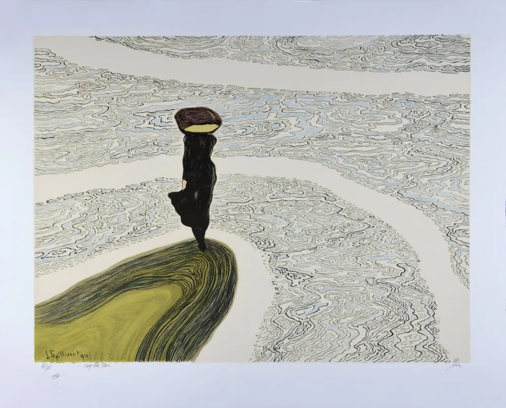 リトグラフ Spilliaert - Femme au bord de l'eau, 1910 | Woman at the Shoreline, 1910