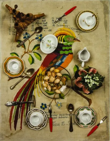 リトグラフ Spoerri - SENZA TITOLO