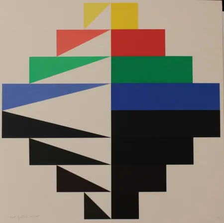 リトグラフ Squatriti - CHROMATIC WEIGHTS - EXACTA FROM CONSTRUCTIVISM TO SYSTEMATIC ART 1918-1985