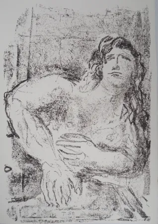 リトグラフ Stadler - Portrait au matin 