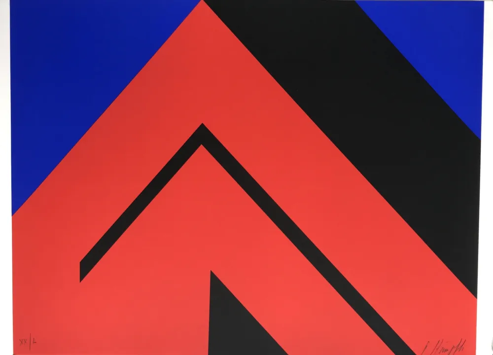 シルクスクリーン Stampfli  - Sans titre