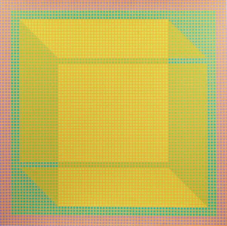 シルクスクリーン Stanczak - Boxed, from Twelve Progressions