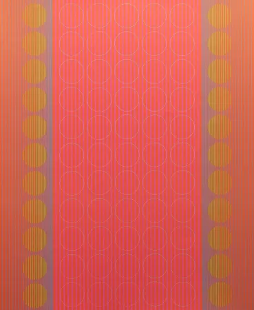 シルクスクリーン Stanczak - Centered Rings, from Twelve Progressions