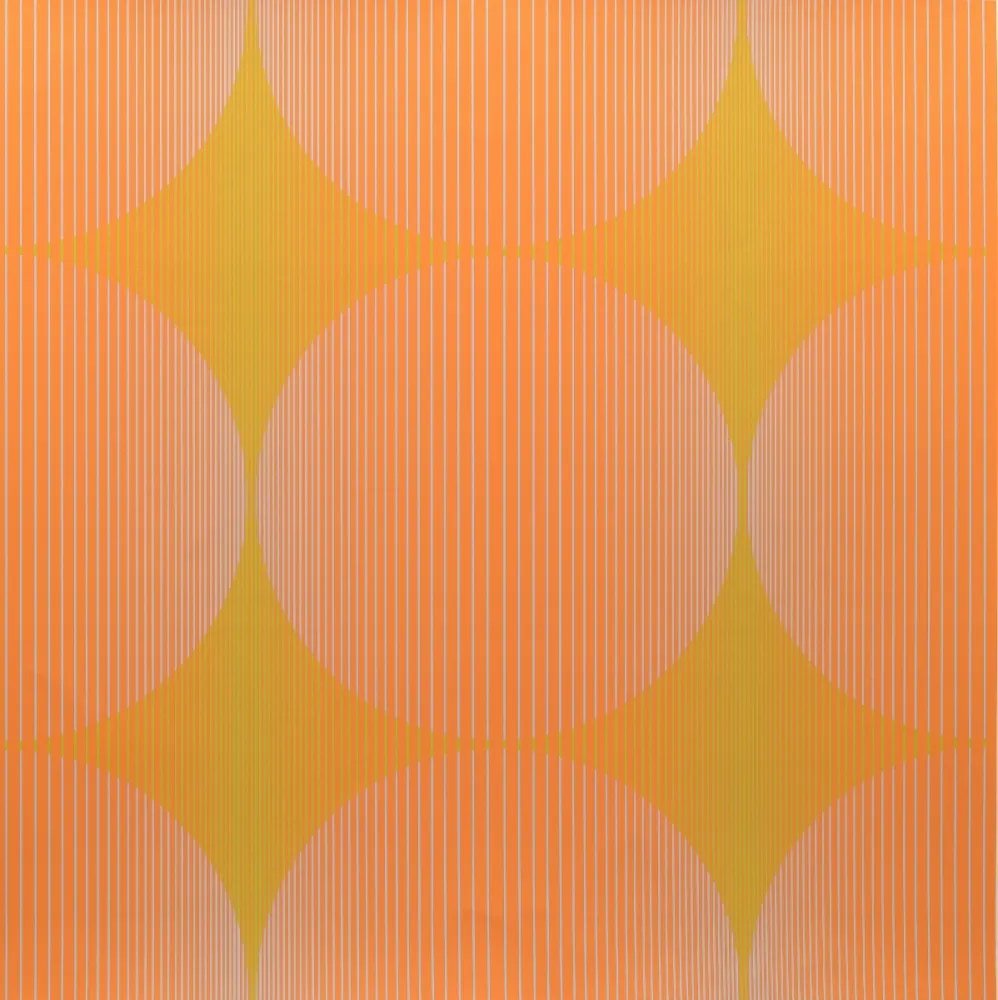 シルクスクリーン Stanczak - Fractions, from Twelve Progressions