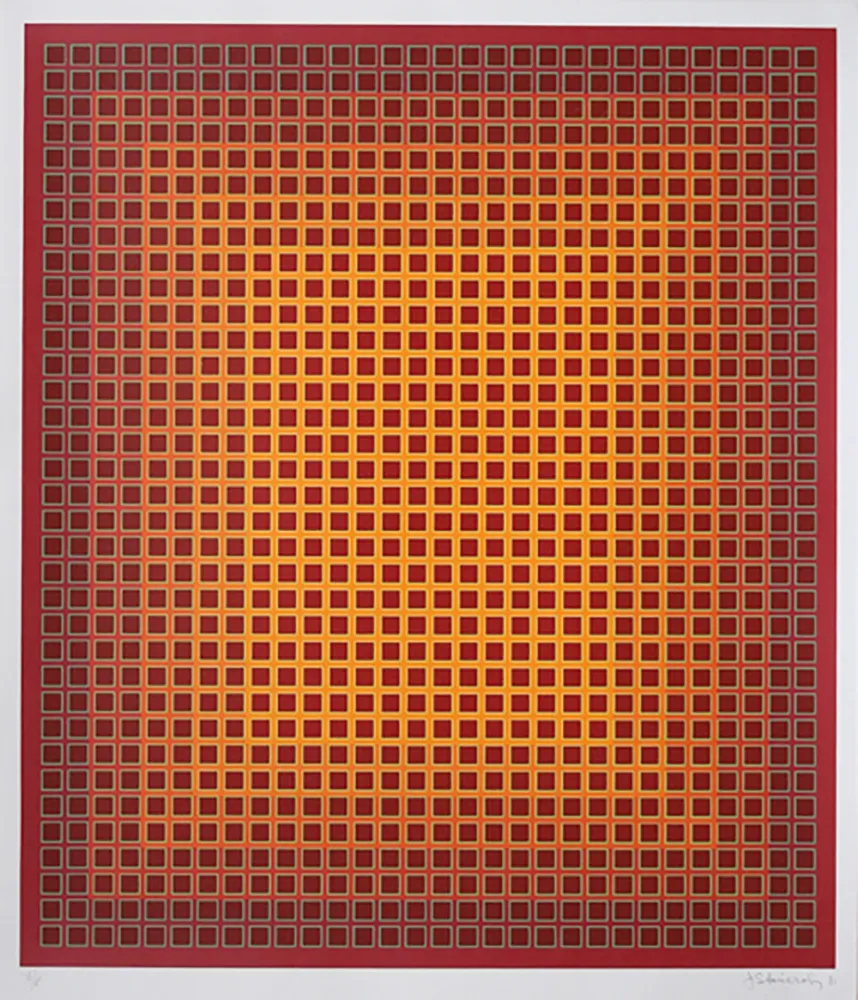 シルクスクリーン Stanczak - Sequential Chroma