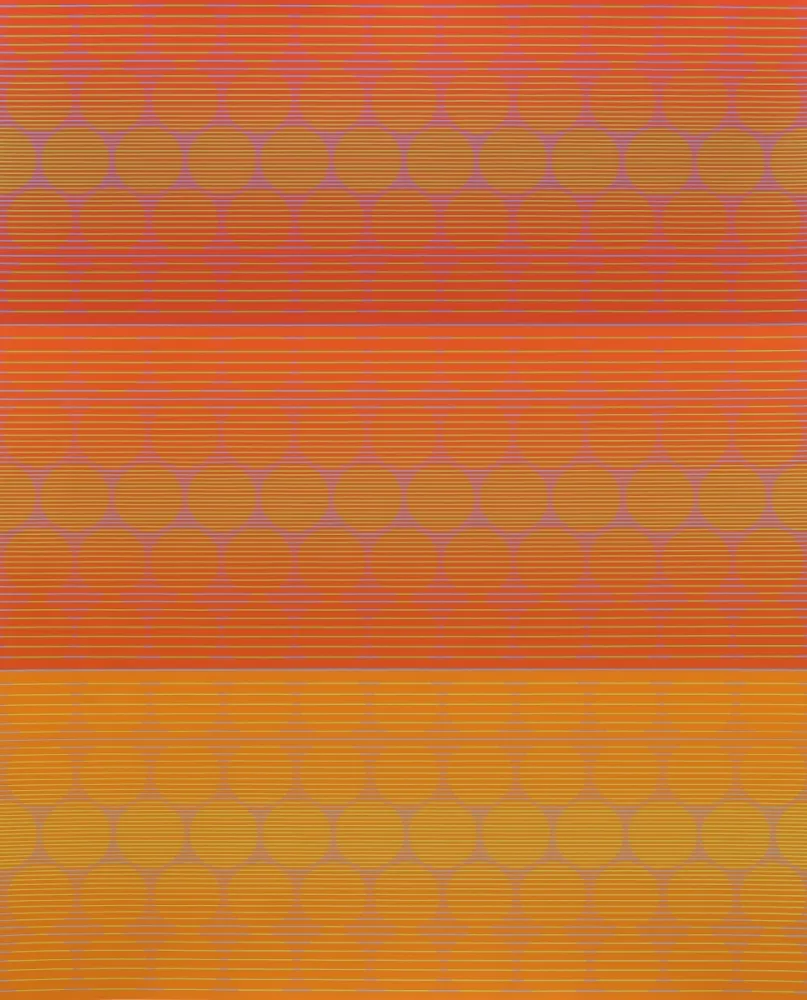 シルクスクリーン Stanczak - Three to Compare, from Twelve Progressions