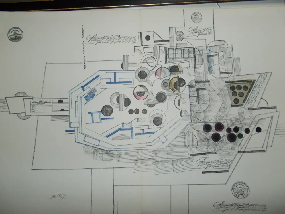 リトグラフ Steinberg - Le Bateau