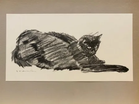 リトグラフ Steinlen - Chats et Autres Bêtes