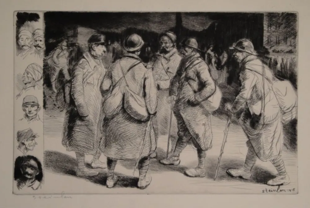 ポイントーセッシュ Steinlen - Permissionaires no 1