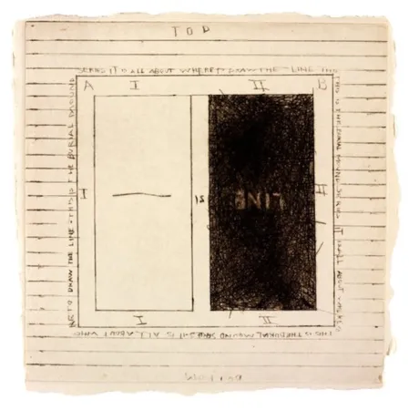 多数の Steir - Print Line II
