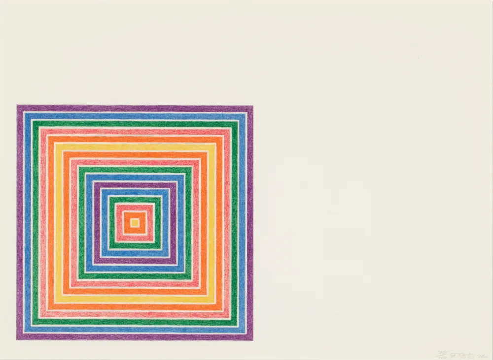 リトグラフ Stella - Honduras Lottery Co (from Multicolored Squares)