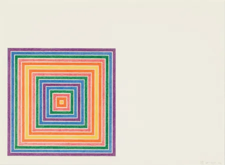 リトグラフ Stella - Honduras Lottery Co (from Multicolored Squares)