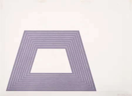 リトグラフ Stella - Ileana Sonnabend, from Purple Series
