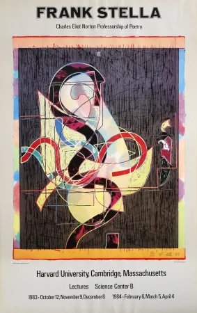 オフセット Stella - Pergusa III Exhibition Poster, Harvard Univ