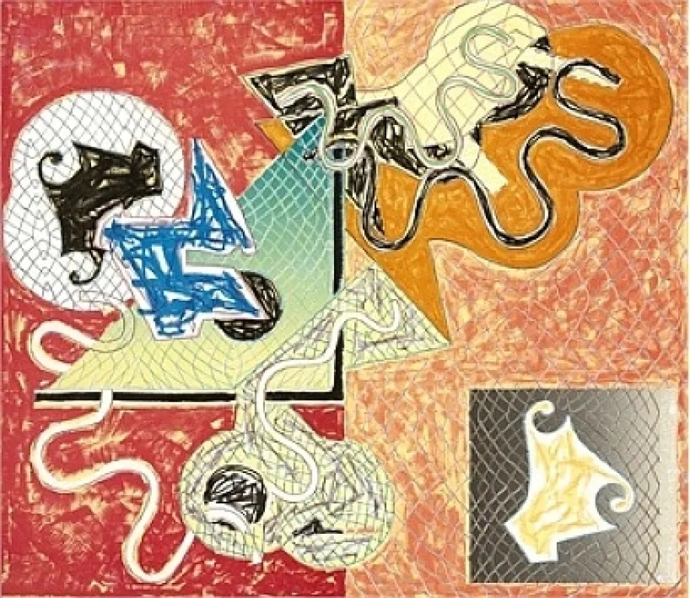 リトグラフ Stella - Shards IV