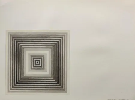 リトグラフ Stella - Sharpesville, from Multicolored Squares I