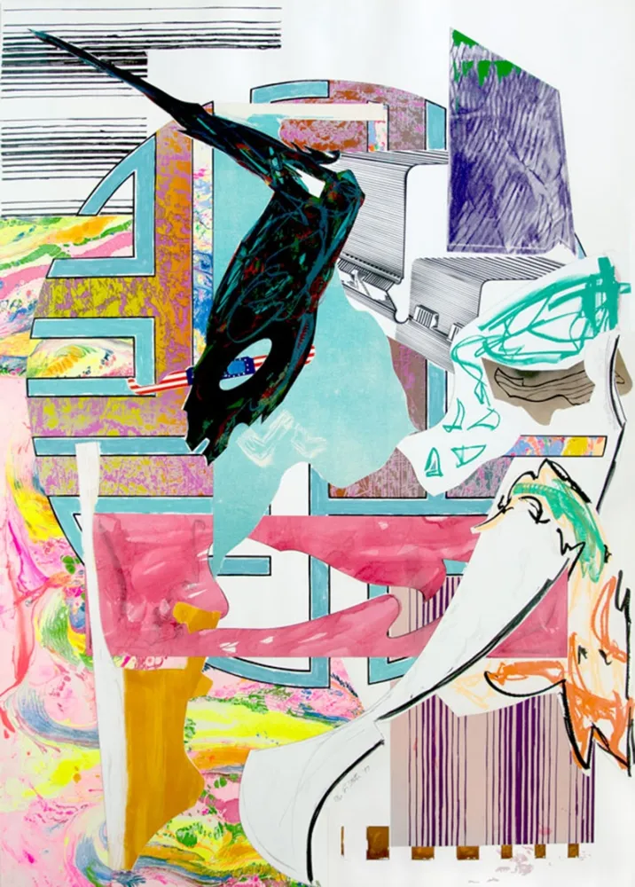 リトグラフ Stella - The Quarter-Deck from The Waves