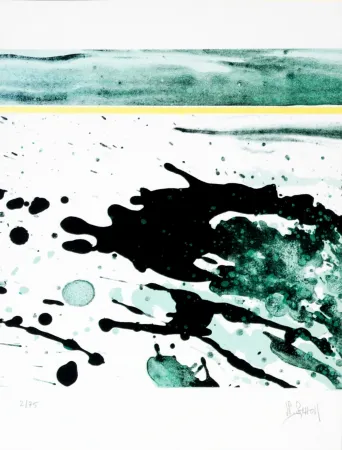 リトグラフ Stholl - Fraktion de contre vagues