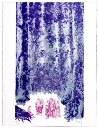 リトグラフ Stholl - Le petit poucet 3