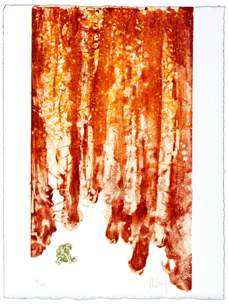 リトグラフ Stholl - Le petit poucet 4