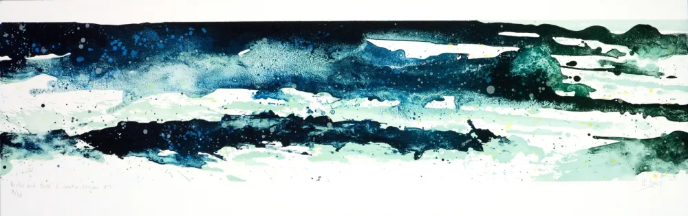 リトグラフ Stholl - Roches & roll à contre vague 1