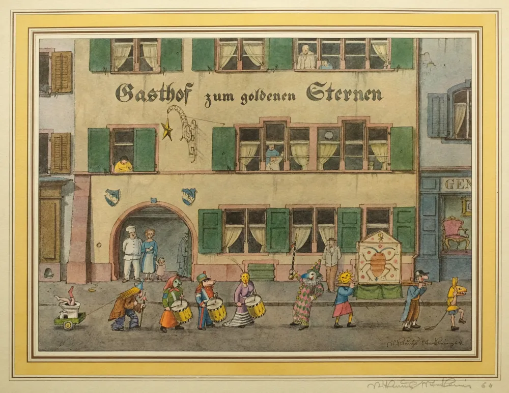 オフセット Stöcklin - Gasthof zum goldenen Sternen