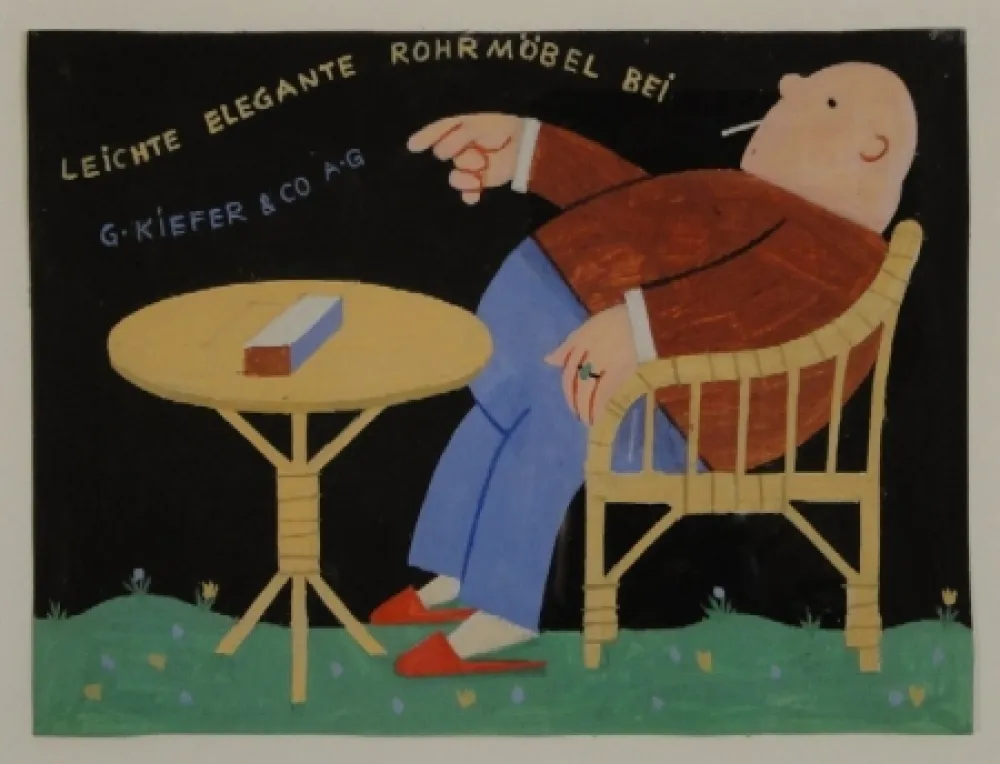 モノタイプ Stöcklin - LEICHTE ELEGANTE ROHRMÖBEL BEI G.KIEFER & CO. A.G