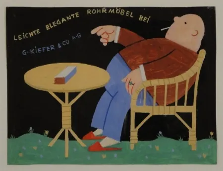モノタイプ Stöcklin - LEICHTE ELEGANTE ROHRMÖBEL BEI G.KIEFER & CO. A.G