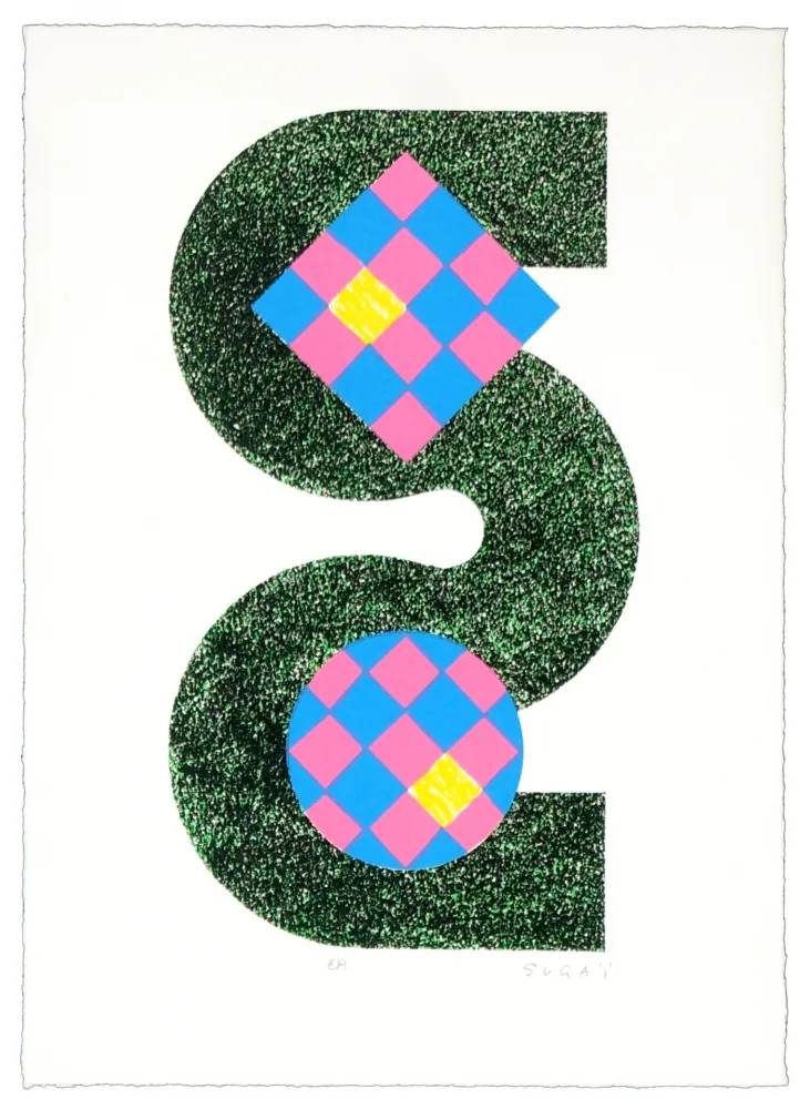 リトグラフ Sugai - Sans titre 