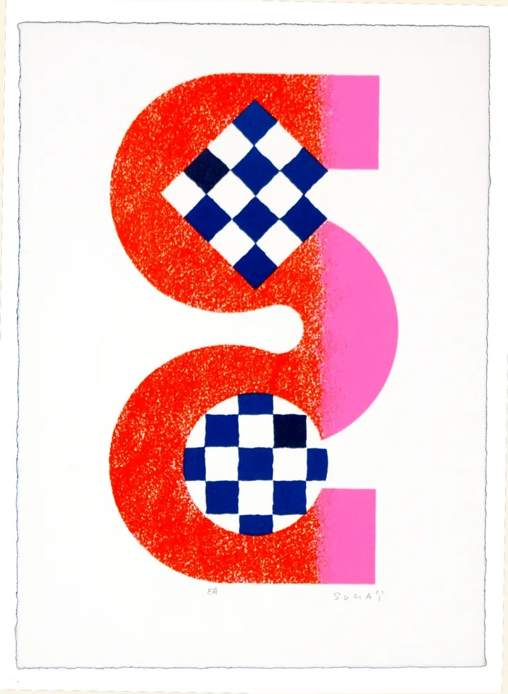 リトグラフ Sugai - Sans titre 