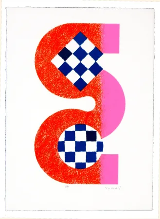 リトグラフ Sugai - Sans titre 