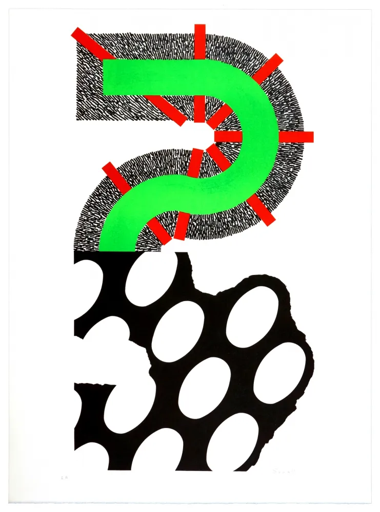 リトグラフ Sugai - Sans titre