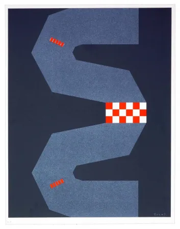 リトグラフ Sugai - Sans Titre