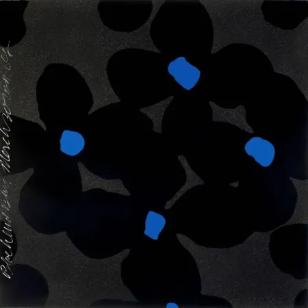 シルクスクリーン Sultan - Black and Blues